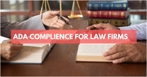 ADA Compliance Of Law Firm Websites